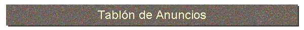 Tabln de Anuncios